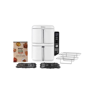 Ninja SL400EUWH 9,5L 2470W Frytkownica beztłuszczowa na gorące powietrze, sześć funkcji gotowania - Biały