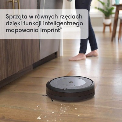 iRobot Roomba Combo i5+ (i557640) Robot odkurzacz z mopowaniem - Czarny