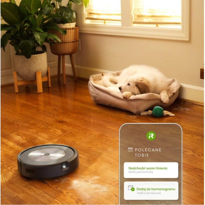 iRobot Roomba j7 (j7158) Odkurzacz robotyczny, technologia dirt detect - Czarny