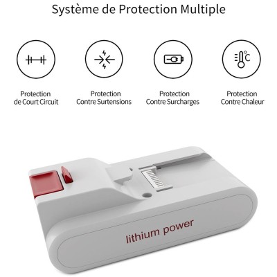 Zapasowy akumulator do odkurzaczy JIMMY JV51, JV53 oraz JV53 Lite
