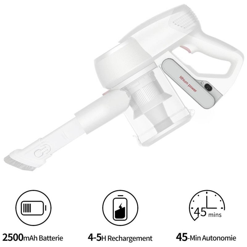 Zapasowy akumulator do odkurzaczy JIMMY JV51, JV53 oraz JV53 Lite