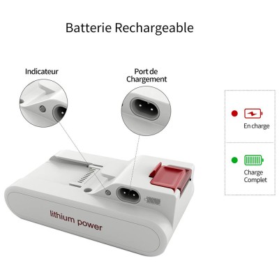 Zapasowy akumulator do odkurzaczy JIMMY JV51, JV53 oraz JV53 Lite