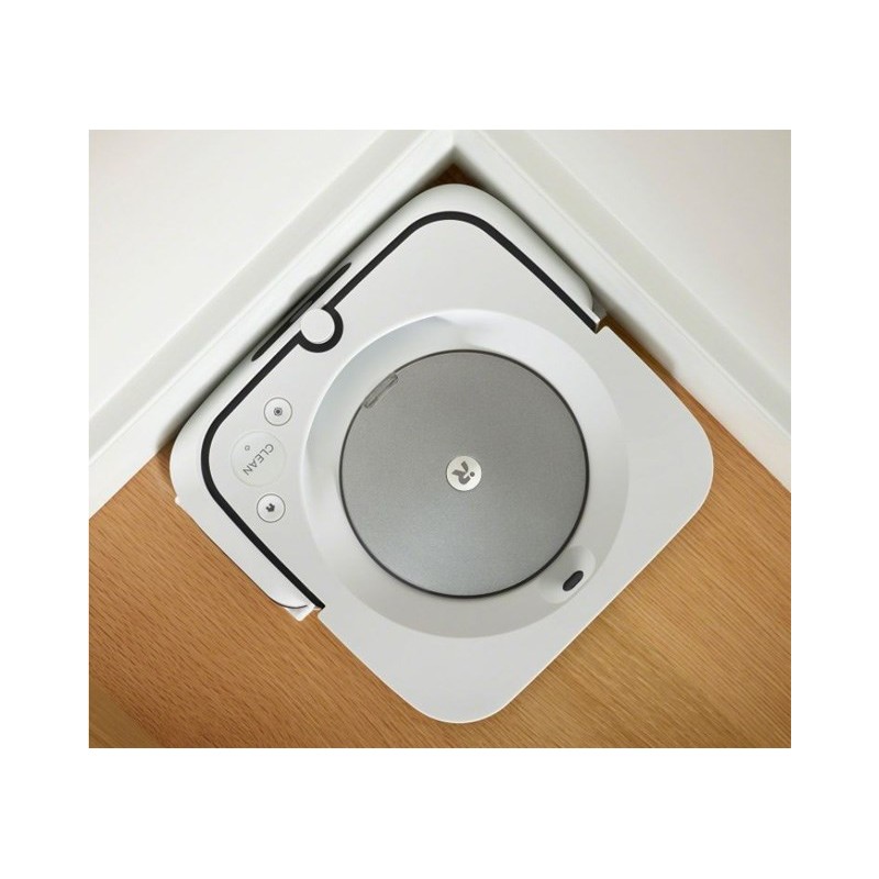 iRobot Braava (M6138) Robot odkurzacz z funkcją mopowania, zbiornik na wodę 0,45L - Biały