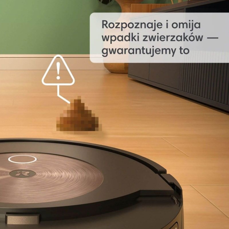 iRobot Roomba Combo j9+ Robot odkurzacz z mopowaniem, 30 dni bezobsługowego czyszczenia - Czarny