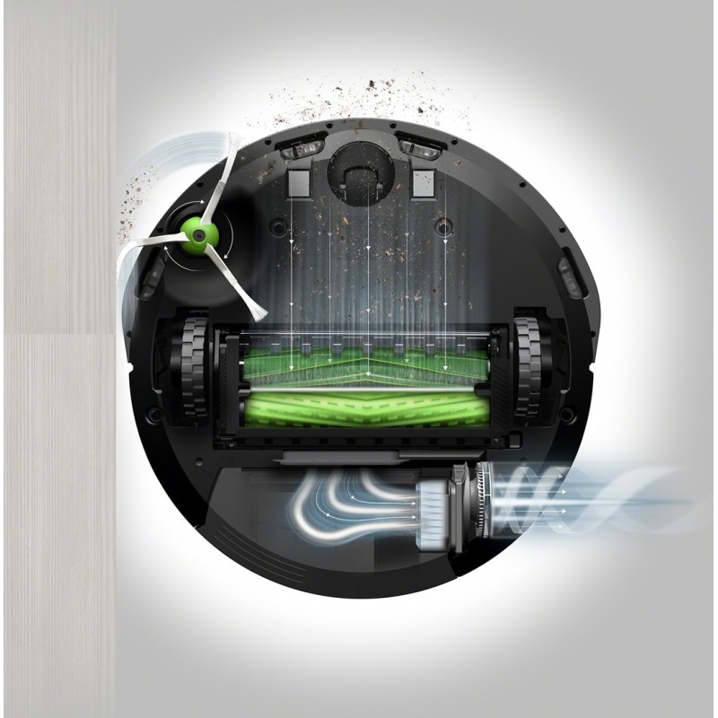 iRobot Roomba i7150 (i715040) Robot odkurzacz, technologia Imprint Smart Map - Czarny