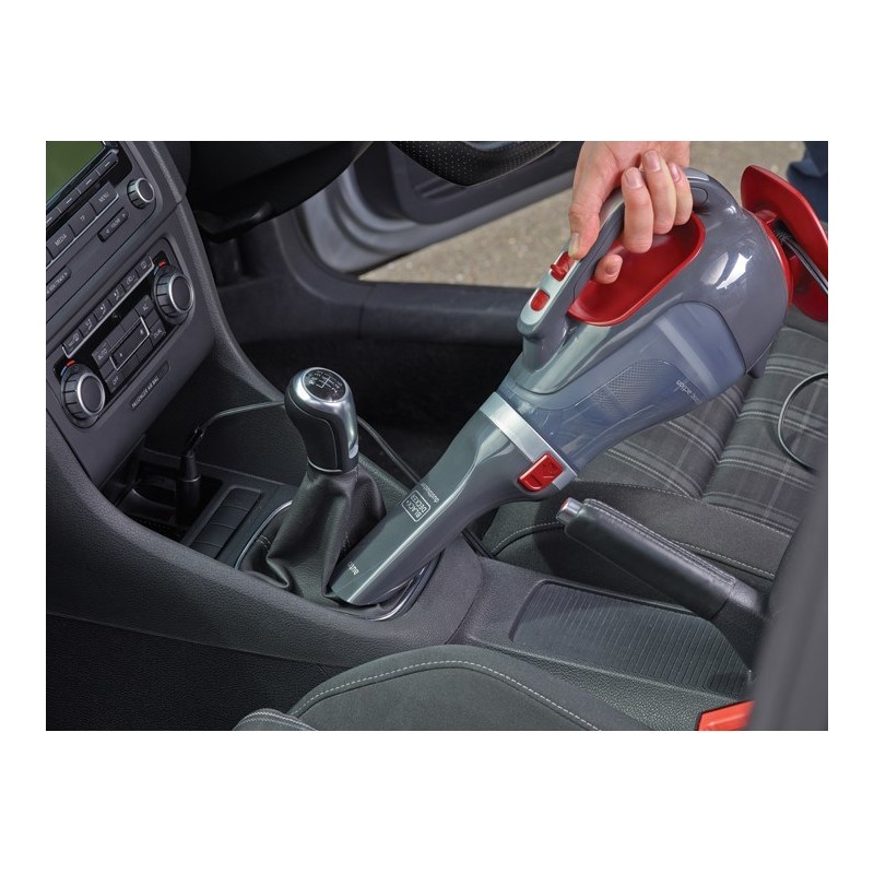 Black & Decker ADV1200 Odkurzacz ręczny, idealny do czyszczenia samochodu - Szary