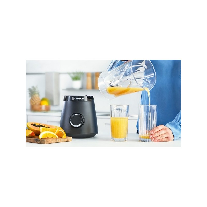 Bosch Serie 4 MMB6141B Mikser stalowy, 1,5 L - Czarny