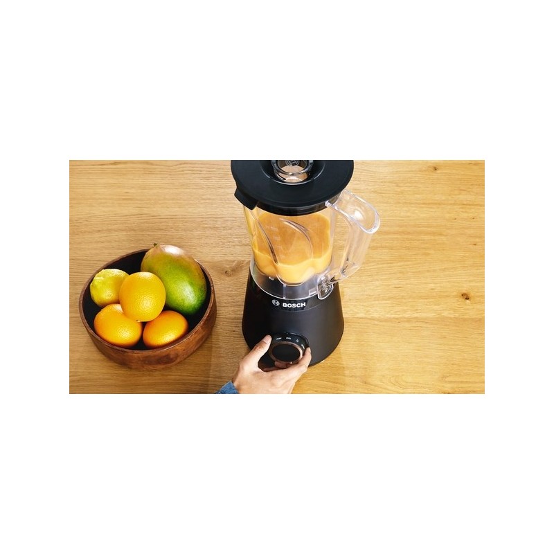 Bosch Serie 4 MMB6141B Mikser stalowy, 1,5 L - Czarny