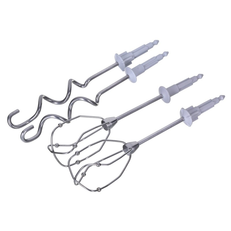 Mikser ręczny Bosch MFQ 40304 500W, pięć regulowanych prędkości - Biały i czerwony