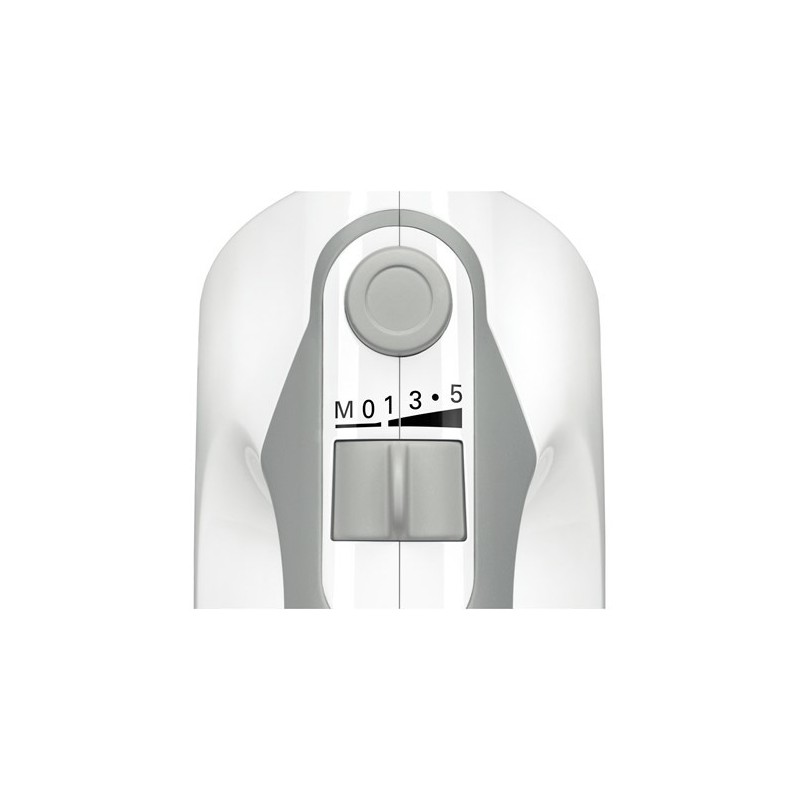 Bosch MFQ36490 Mikser stojący 450W, pięć regulowanych prędkości, funkcja Turbo - Biały