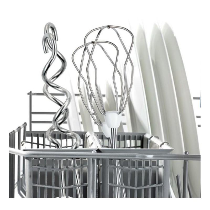 Bosch MFQ36460 Mikser stojący 450W, Dwie Turbo trzepaczki ze stali nierdzewnej - Biały