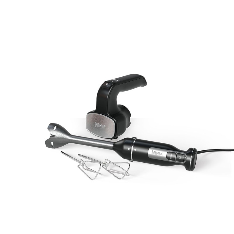 Ninja Foodi 2-w-1 Blender ręczny i mikser 850W CI090UK, funkcja Turbo - Czarny