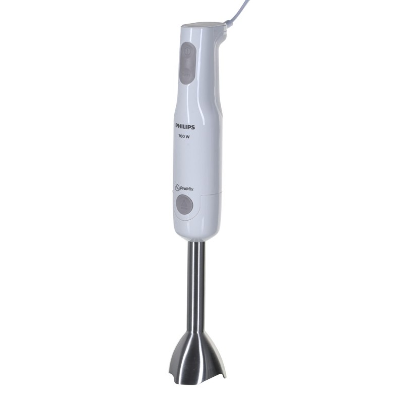 Philips HR 2546/00 700W Blender ręczny, ostrze chronione przed rozpryskami - Biały