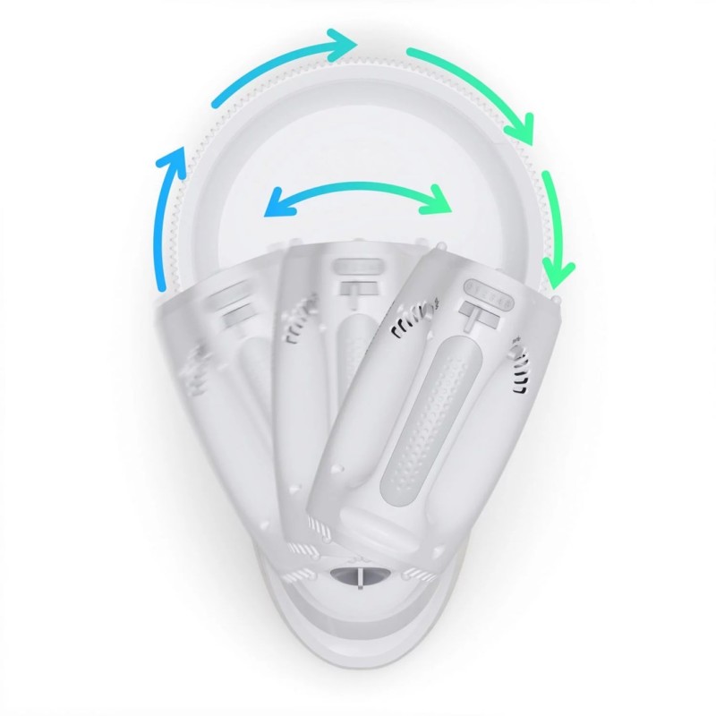 SMAPP 451.66 Mikser ręczny 580W z 2 miskami i pięciostopniową regulacją prędkości - Biały