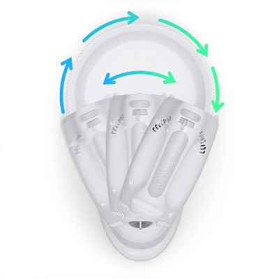 SMAPP 451.66 Mikser ręczny 580W z 2 miskami i pięciostopniową regulacją prędkości - Biały