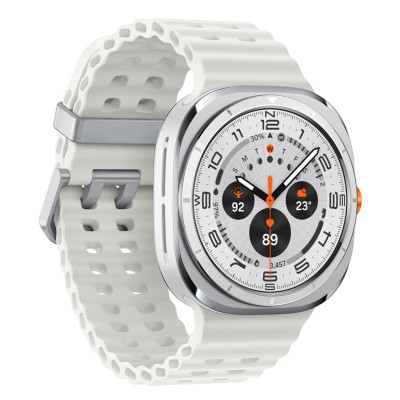 Samsung Galaxy Watch Ultra LTE L705 47mm 3,81 cm Smartwatch, ekran dotykowy, 100 godzin żywotności baterii - Tytanowy