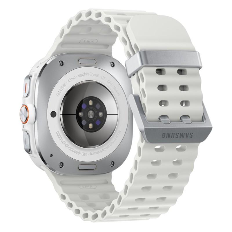 Samsung Galaxy Watch Ultra LTE L705 47mm 3,81 cm Smartwatch, ekran dotykowy, 100 godzin żywotności baterii - Tytanowy