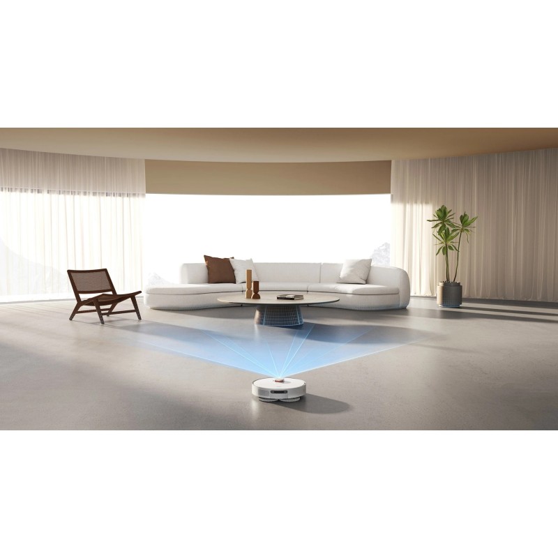 Robot odkurzający Xiaomi X20+, moc Ssąca 6000Pa, samoczyszczenie i samosuszenie, nawigacja laserowa LDS