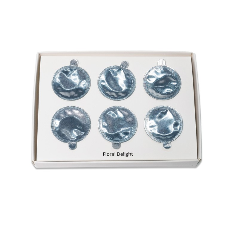 6 kapsułek zapachowych Floral Delight do odkurzacza do łóżek JIGOO T600