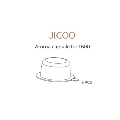 Kapsułki zapachowe do JIGOO T600 (6 szt.) - Floral Delight×3, Sweetheart×3