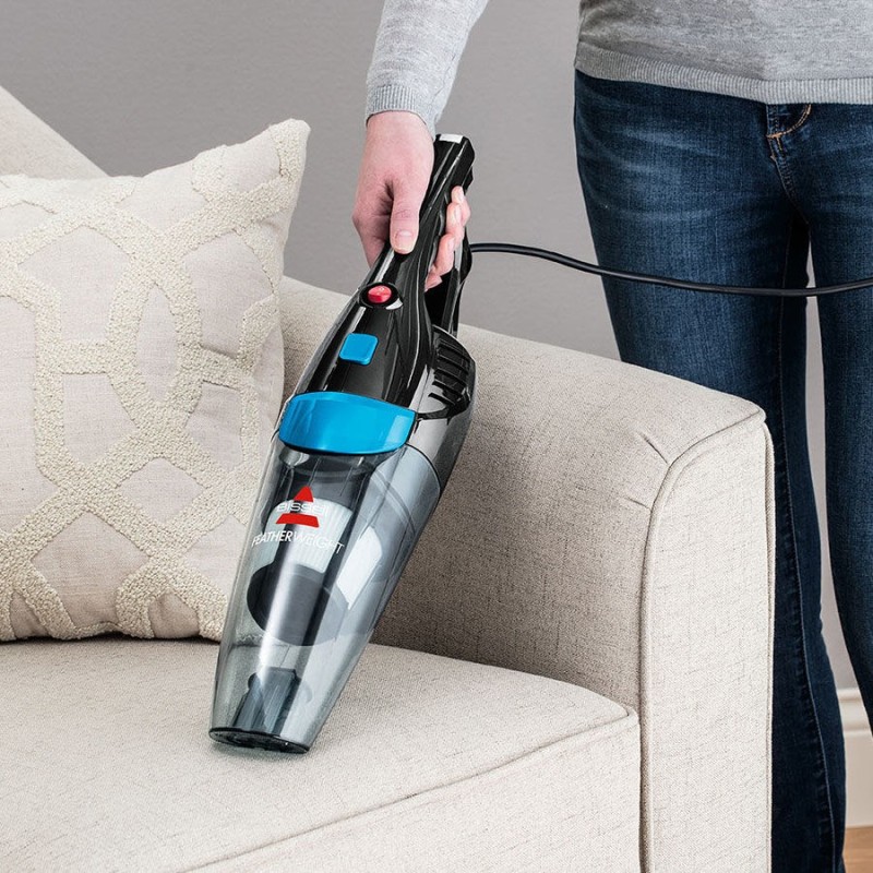 Odkurzacz Bissell Featherweight Pro, silnik 450W - Czarny i niebieski