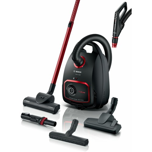 Bosch Serie 6 ProPower Odkurzacz cylindryczny 4L 850W, ze zdalnym sterowaniem siłą ssania - Czarny