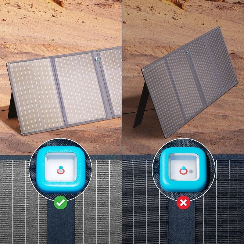 Anker 625 100W Składany panel słoneczny, 23% wysoka sprawność konwersji