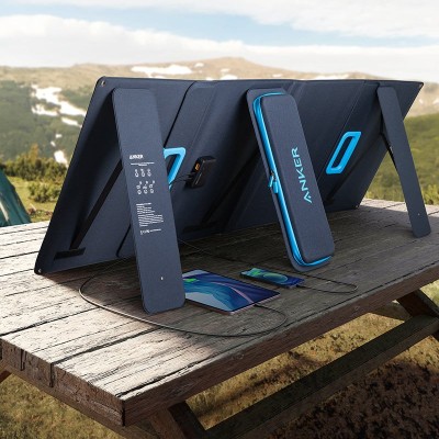 Anker 625 100W Składany panel słoneczny, 23% wysoka sprawność konwersji