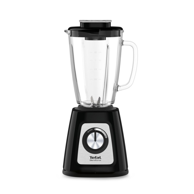 Tefal BlendForce II BL4358 800W 1,25L Blender stojący z technologią powelix - Czarny