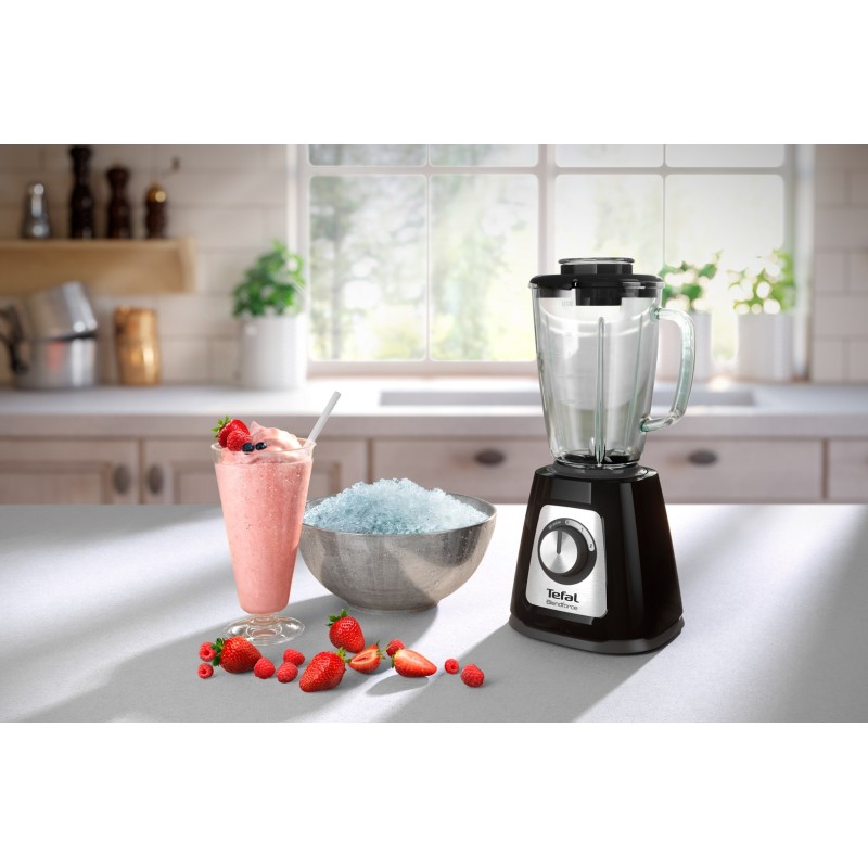 Tefal BlendForce II BL4358 800W 1,25L Blender stojący z technologią powelix - Czarny