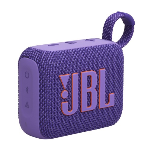 JBL Go 4 Mono 4,2W Przenośny głośnik, IP67, sterowanie aplikacją - Fioletowy