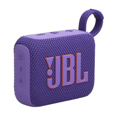 JBL Go 4 Mono 4,2W Przenośny głośnik, IP67, sterowanie aplikacją - Fioletowy