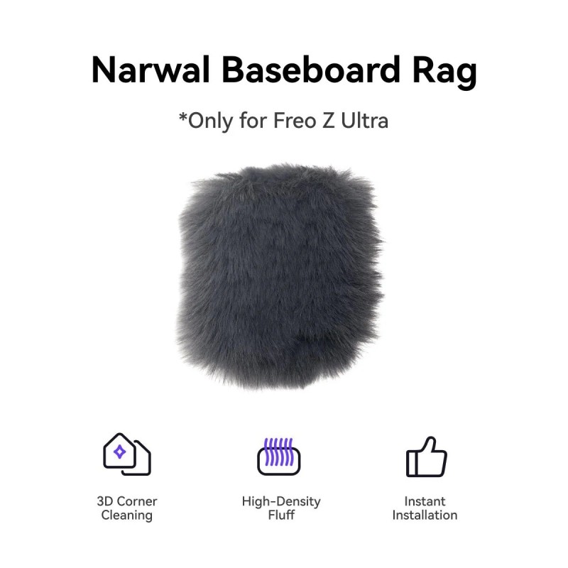 Ściereczka do listew przypodłogowych do Narwal Freo Z Ultra – Zestaw 4 sztuki