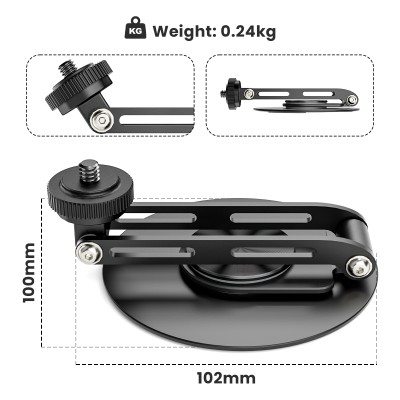 Uchwyt biurkowy obrotowy 360° do projektora ETOE Dolphin