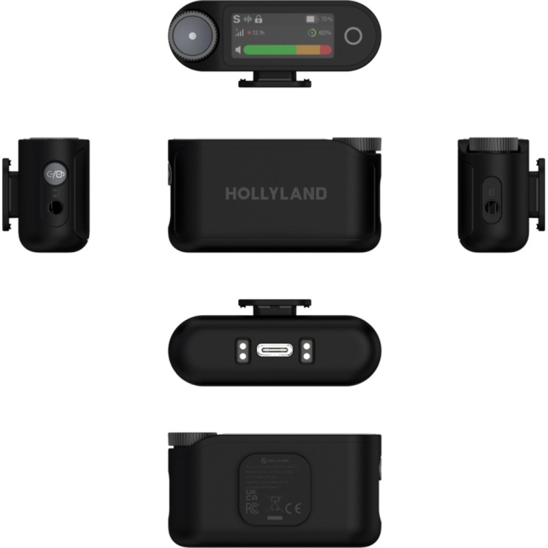 Hollyland LARK MAX 2 Combo, bezprzewodowy mikrofon