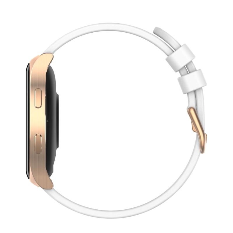 Zestaw Motorola Moto Watch 120 Różowe Złoto Smartwatch z 1 białym pasek do zegarka