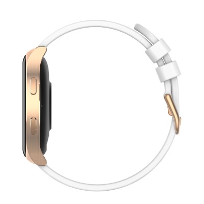 Zestaw Motorola Moto Watch 120 Różowe Złoto Smartwatch z 1 białym pasek do zegarka