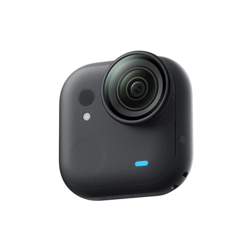 Insta360 GO Ultra kamera sportowa Creator Bundle, układ AI 5 nm do wideo 4K60fps, czujniki 1/1,28″ - Czarny