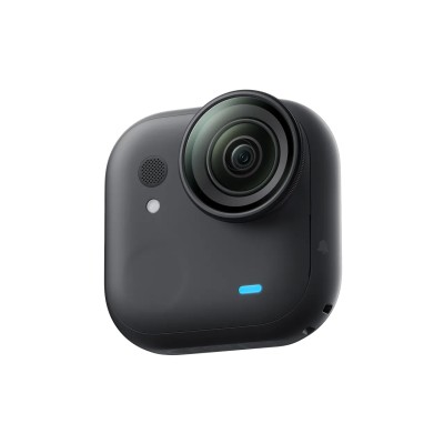 Insta360 GO Ultra kamera sportowa Creator Bundle, układ AI 5 nm do wideo 4K60fps, czujniki 1/1,28″ - Czarny