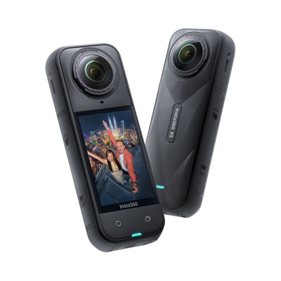 Insta360 X5 kamera sportowa Standard Bundle, wideo 8K 360°, czujniki 1/1,28″ - Czarny o północy
