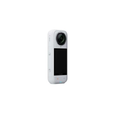 Insta360 X5 kamera sportowa Satin White Limited Edition, wideo 8K 360°, czujniki 1/1,28″