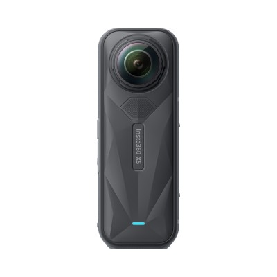 Insta360 X5 kamera sportowa Starter Bundle, wideo 8K 360°, czujniki 1/1,28″ - Czarny o północy