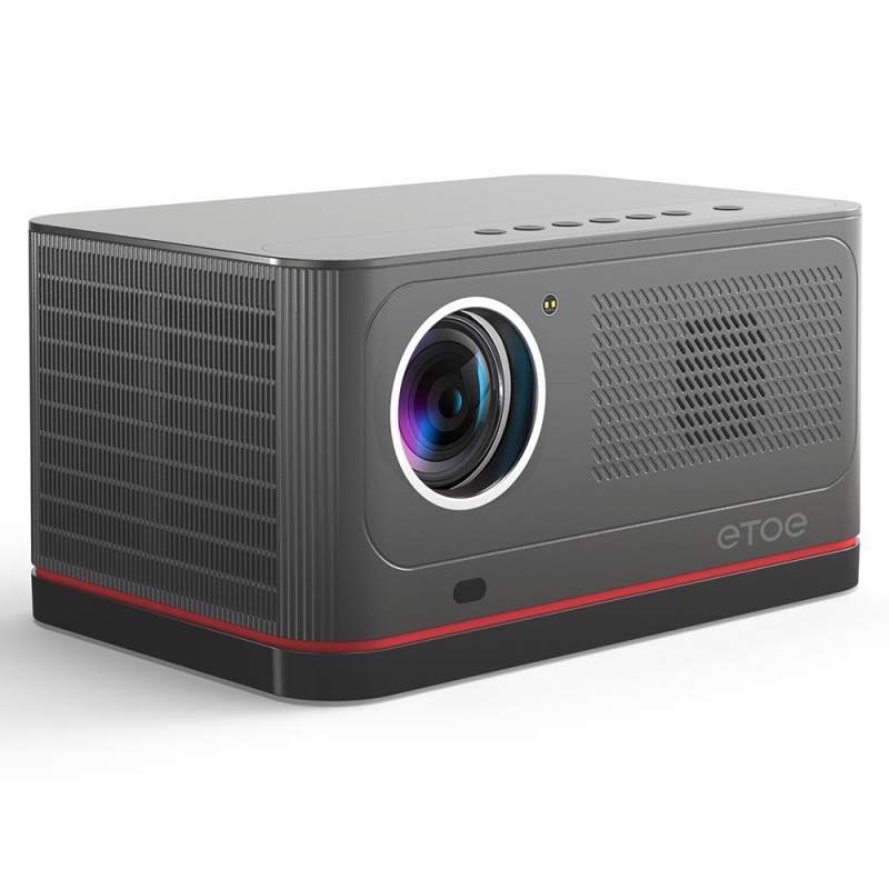 ETOE Whale Pro Android TV Projektor, 1800 ANSI, automatyczna regulacja ostrości i Keystone - nowa wersja