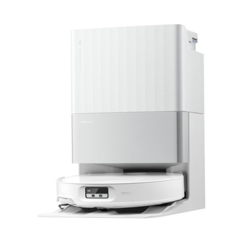 Roborock Qrevo EdgeT Robot sprzątający, 18 500 Pa HyperForce, ultrapłaska konstrukcja 7,98 cm - Biały