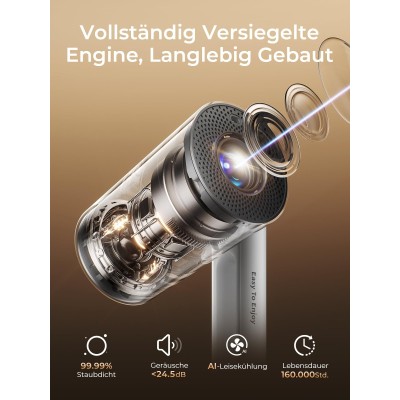 Projektor ETOE Starfish Plus, Google TV i Netflix, ambientowe światło, 1080P