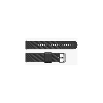 Czarny pasek do zegarka Motorola przeznaczony do modelu Motorola Moto Watch 120