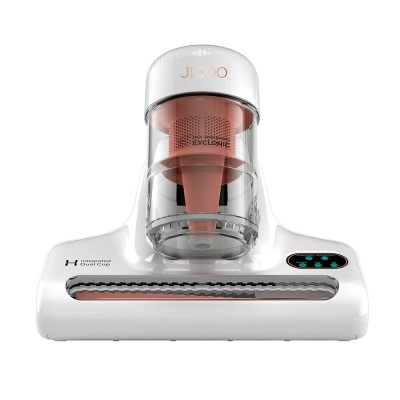 JIGOO J200 Odkurzacz do roztoczy, zintegrowany system dual-cup, ssanie 13 kPa - Biały