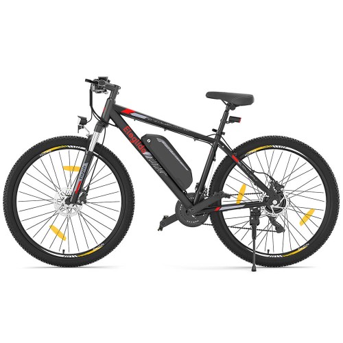Eleglide Mopride 2 Rower elektryczny z ramą 29 "x19", hydrauliczne hamulce tarczowe, 21-biegową przekładnią Shimano - Czarny