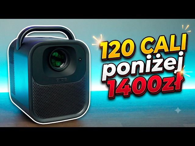 Najlepszy projektor do 1400zł, idealny pod mecze, filmy i seriale ~ Etole Seal Pro
