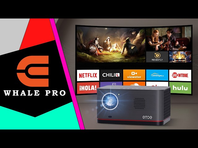 ETOE Whale Pro ☝️ Najlepszy projektor za 1500zł !? / Recenzja 4K